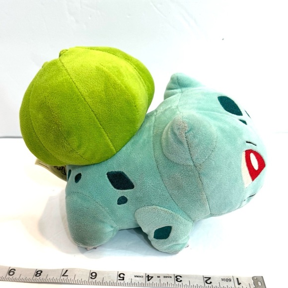 Bulbasaur Pokémon 8” Stuffed Nintendo Soft Plush 2021 Edition VGUC - Picture 3 of 5